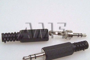 konektor Jack stereo 3,5 vidlice-plast stereo (1087)
