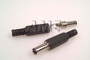 konektor napájecí  - 5,5mm/2,5mm délka-14mm - vidlice kabel 