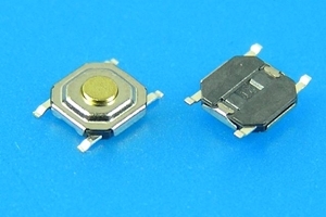 Mikrotlačítko (mikrospínač) SMD 5 x 5mm - 1.5mm výška 