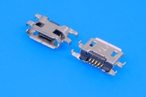 Konektor MICRO USB do DPS 5pin č.4 