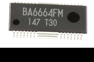 IO BA6664FM SMD -Řízení DC motoru 14V1,2A  
