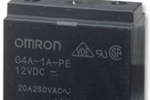 Relé OMRON 12V-DC  1x250V-AC / 20A  G4A-1A-PE